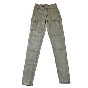 American Eagle Skinny Cargo Pants Gray XS 0